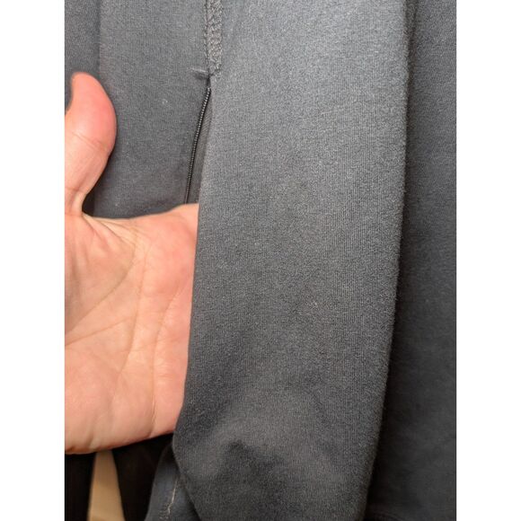 LB Active Lane Bryant Plus Size Jacket 26/28 Cotton Blend Moto Full-Zip - Picture 3 of 5